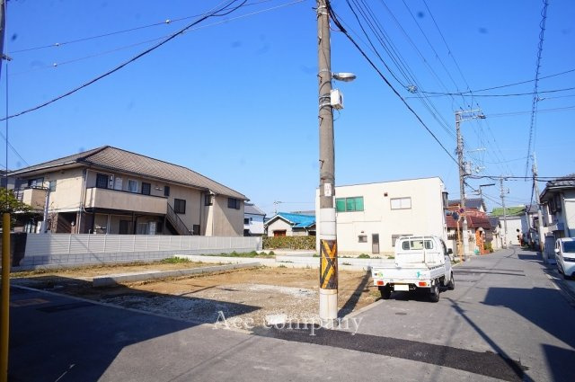 【前面道路含む現地写真】 | 東住吉区住道矢田4丁目　【1号棟/全4棟】 | 【南側前面道路幅員3.2ｍ×東側前面道路幅員4.4ｍ】