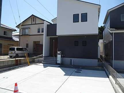 安芸高田市吉田町吉田字鯨多　新築一戸建て(全3棟)の外観