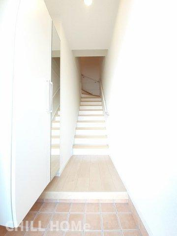 ルミエールの玄関|当社、チルホームのHPもご覧ください(^^)/物件情報多数♪