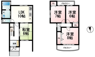 【間取り】 | 瀬田１丁目