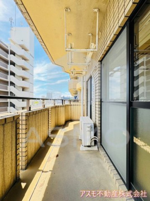 【バルコニー】 | 日宝ライフ放出西 | 同マンション別部屋　参考写真