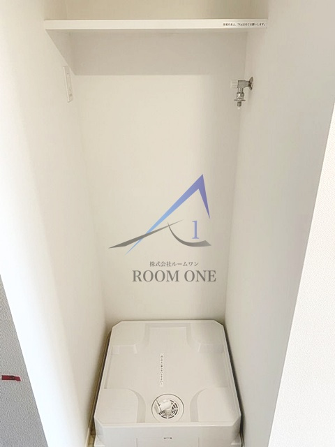 レガリス亀戸の設備|洗濯機置き場です。