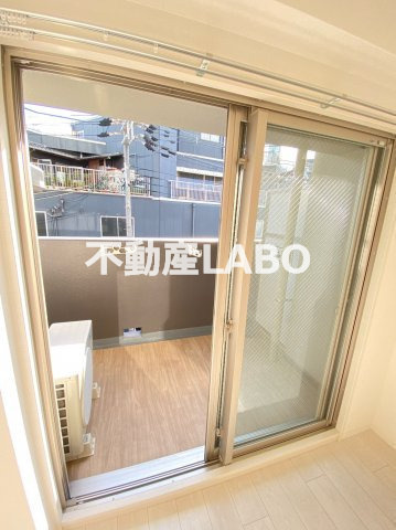 エスリード天王寺町北のバルコニー