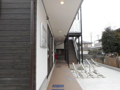 リブリ・パーチェ天台のエントランス|ゆとりのあるエントランスです