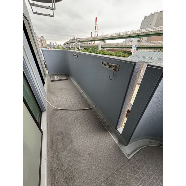 フロレセール南六甲のバルコニー