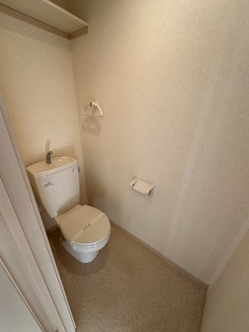 ランドヒルズウエストB棟のトイレ