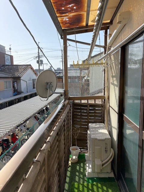 南向きオール電化住宅◆リフォーム＆リノベーション用に最適◆下京区梅小路本町のバルコニー|バルコニー