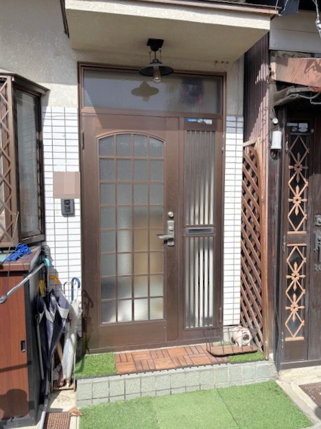 南向きオール電化住宅◆リフォーム＆リノベーション用に最適◆下京区梅小路本町の玄関|玄関