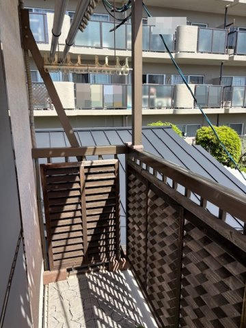 南向きオール電化住宅◆リフォーム＆リノベーション用に最適◆下京区梅小路本町のバルコニー|バルコニー