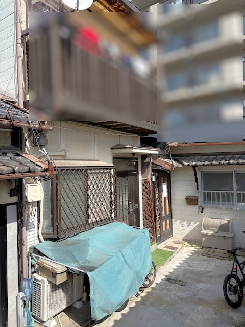 南向きオール電化住宅◆リフォーム＆リノベーション用に最適◆下京区梅小路本町の外観|外観