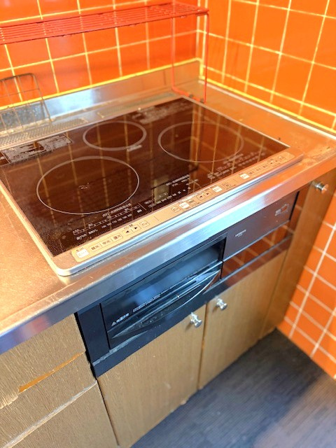 南向きオール電化住宅◆リフォーム＆リノベーション用に最適◆下京区梅小路本町のキッチン|ＩＨクッキングヒーター