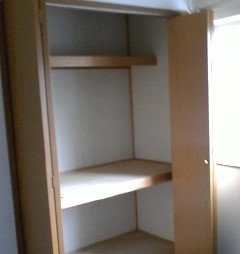 グリーンキャッスルの収納