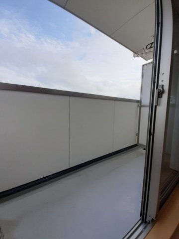 トラッド美里Ａのバルコニー