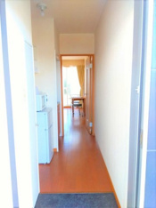 明るい玄関です