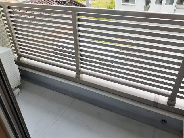 ドルチェⅡのバルコニー