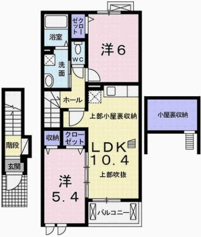 ドルチェⅡの間取り