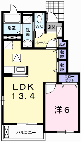 キャッスル・ミニヨンの間取り