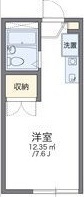レオパレスこうべ山手の間取り