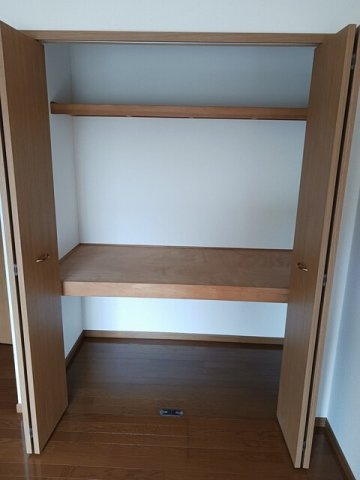 大きなスペースがあり、収納には困りません