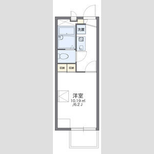 レオパレス岡本の間取り
