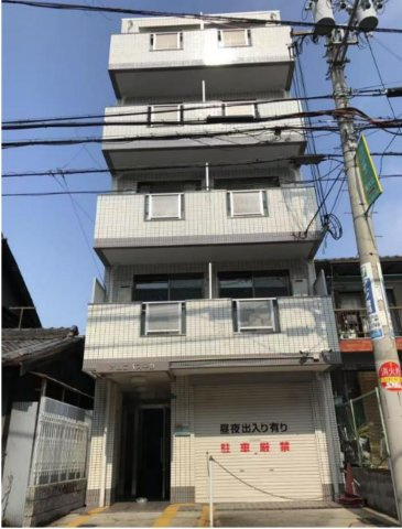【オムニバス平野本町】　大阪市平野区1棟売マンション　「満室！」「利回り7.7％」の外観
