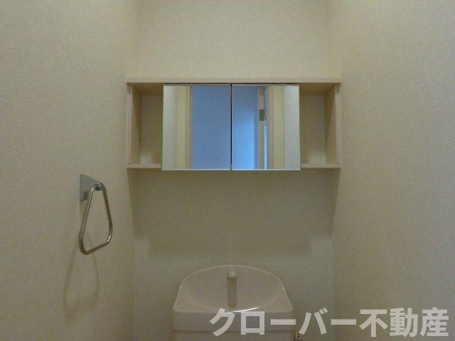 ルフランの収納|ＷＣ　収納