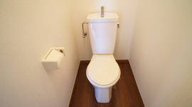シンプルで使いやすいトイレです