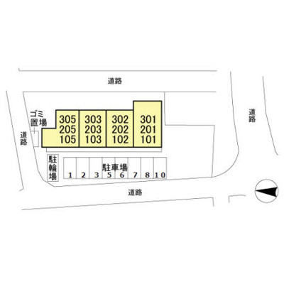 【区画図】 | Ｖｉｌｌａ Ｇａｒｌａｎｄ Ｃｏｕｒｔ