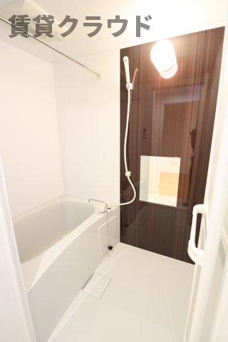 スマイルレジデンスの浴室|日々の疲れを癒すお風呂付です