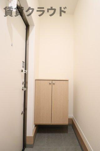 スマイルレジデンスの玄関|ゆったりとした玄関です