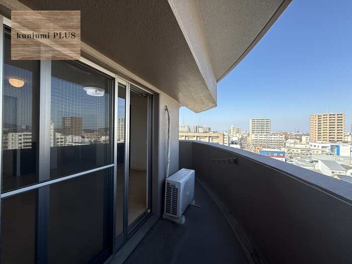 クレアシティ鶴見花博通りのバルコニー