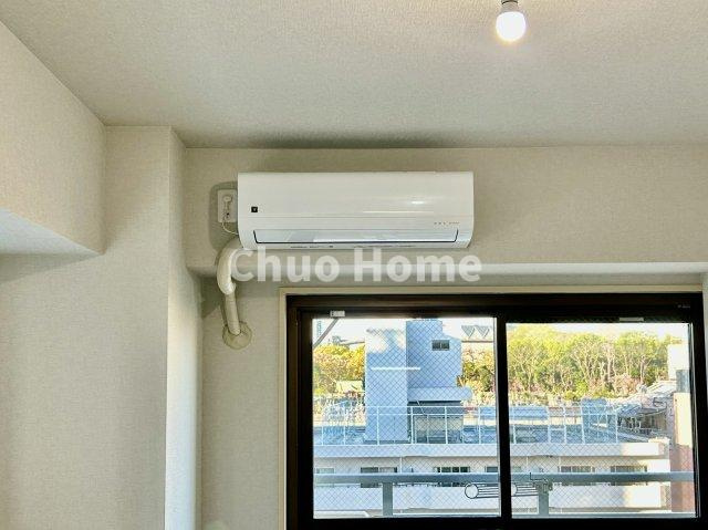 ライオンズマンション鶯谷第3の冷暖房・空調設備|エアコン新規新設