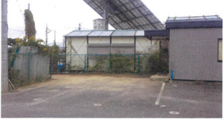 草津市南笠町の事業用地の外観