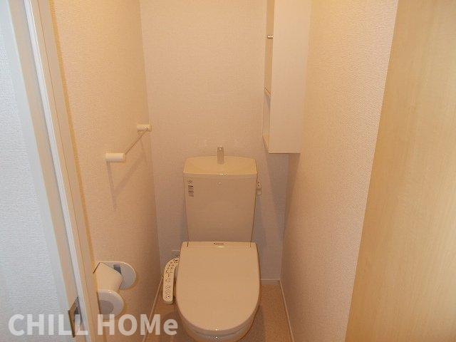 メゾン・ド・コリーヌⅡのトイレ|当社、チルホームのHPもご覧ください(^^)/物件情報多数♪