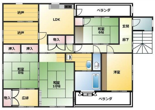 【間取り】 | 君津市久保　店舗併用住宅