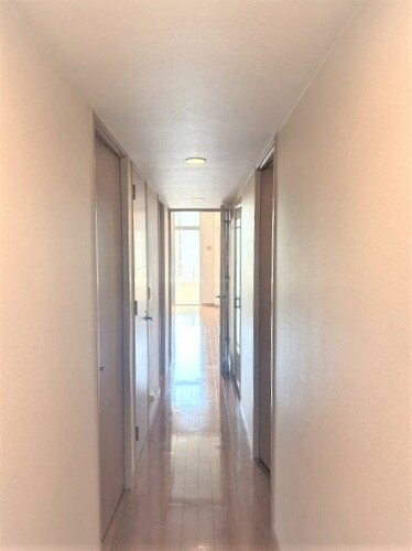 パークシティ ザ ウイングス西棟の玄関