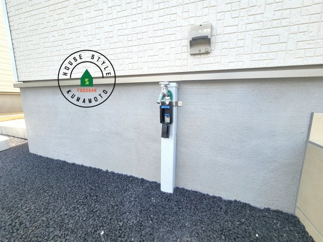 都城市早水町第1-2棟（2号棟）の外観：施工例|将来的にウッドデッキなど施工して、素敵なバルコニースペースを活用できます。