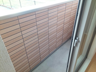 【バルコニー】 | エスポワールⅣ | バルコニーからの眺めを楽しみながら食事をしませんか