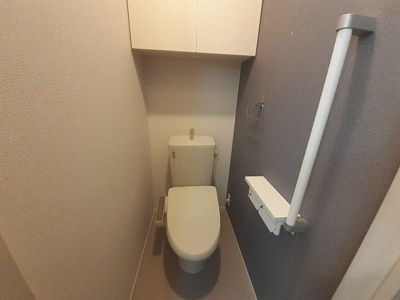 【トイレ】 | セントレジデンスⅠ | ゆったりとした空間のトイレです