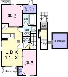 【間取り】 | ファイン　コルソⅤ