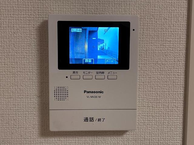 ルミナス・ガーデンのセキュリティ|カメラ付インターホン（イメージ）