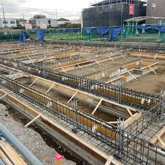 （仮）裾野市佐野新築アパートの外観|建築現場