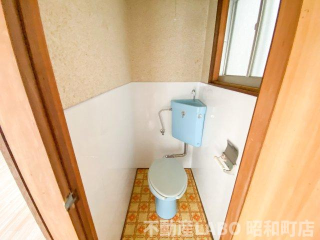 長吉長原西4丁目貸家のトイレ