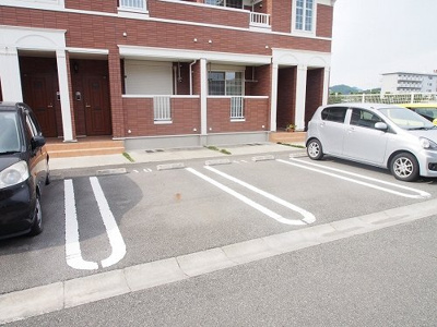 【駐車場】 | アメニティⅡ | 駐車場です