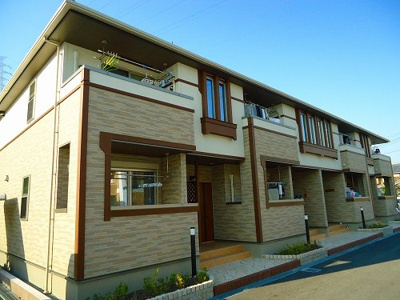 【外観】 | オリーブⅠ | 外はこのようになっています