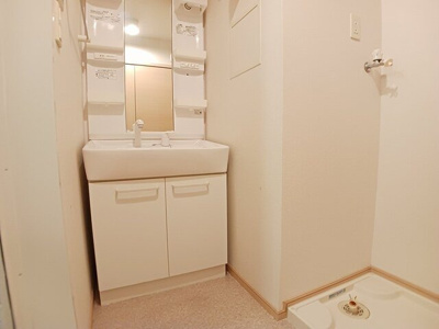 【洗面所】 | グレイス別所南 | 脱衣スペースもあります