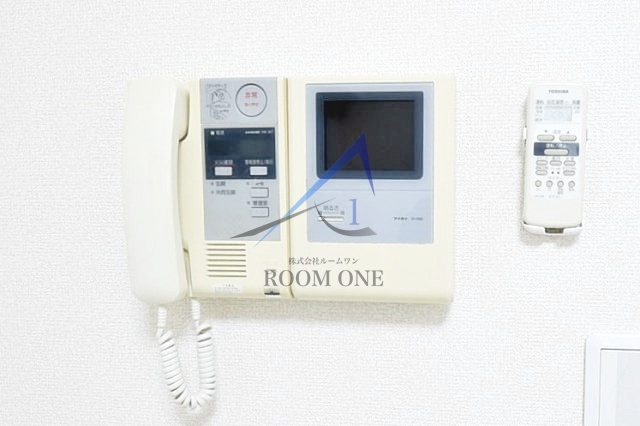 クレアシオン門前仲町のセキュリティ|モニター付きインターホンです。