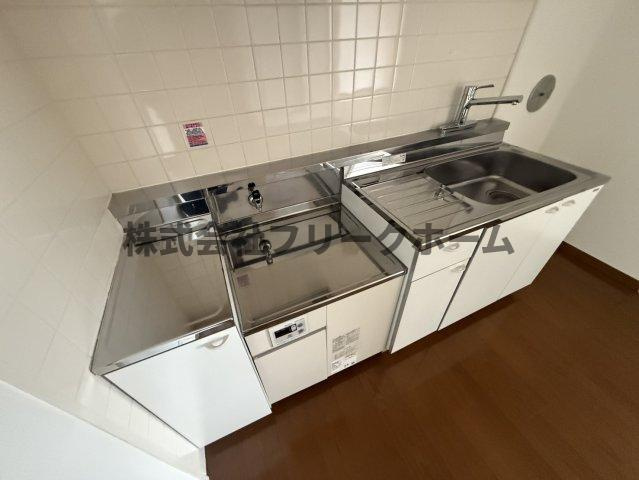 新宿区北新宿４丁目の賃貸マンションのキッチン