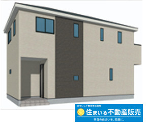 福岡市南区鶴田第１０　１号棟の外観パース
