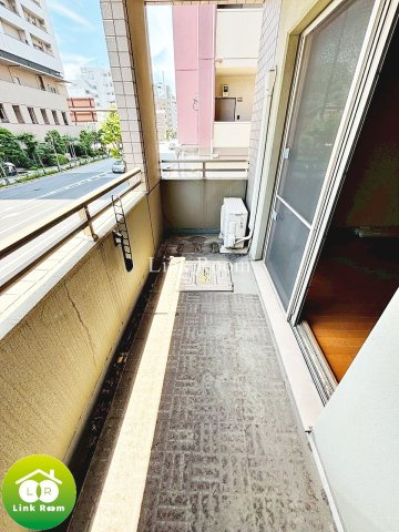 アベニュー白河のバルコニー